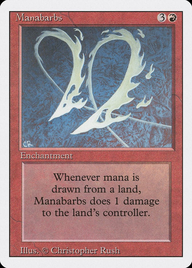 Manabarbs [Revised Edition] Magic: The Gathering