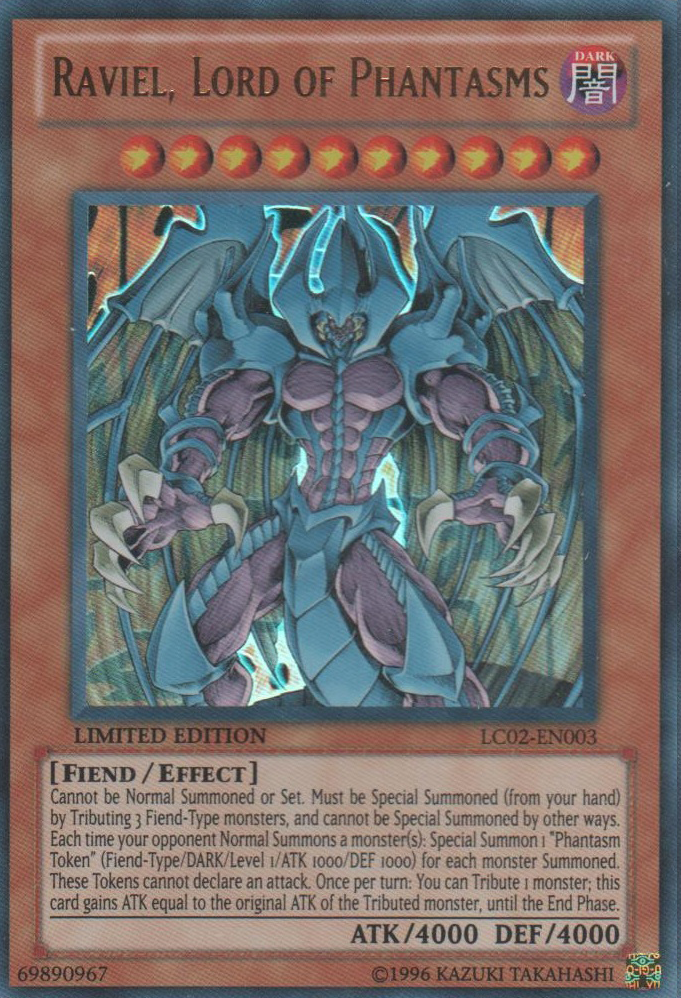 Raviel, Lord of Phantasms [LC02-EN003] Ultra Rare - Yugioh Cards For Your TCG Needs!
