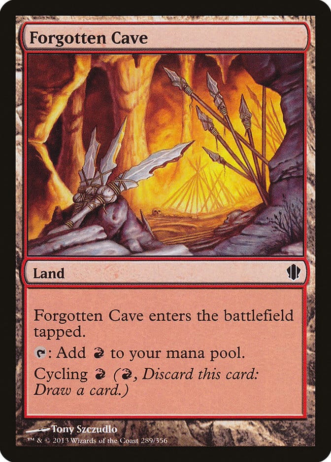 Forgotten Cave [Commander 2013] Magic: The Gathering