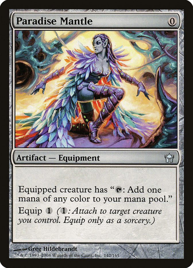 Paradise Mantle [Fifth Dawn] Magic: The Gathering