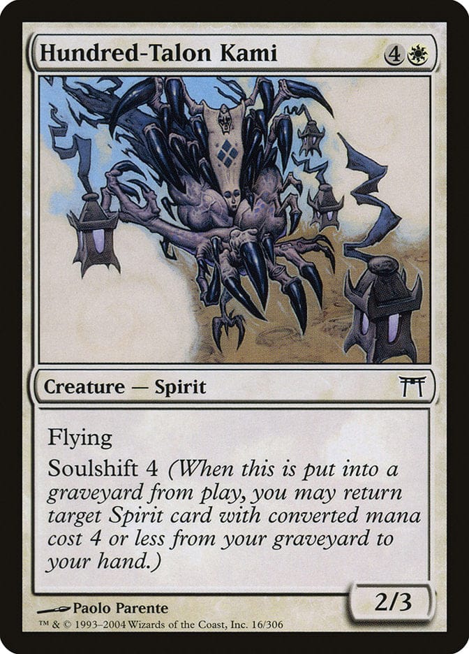 Hundred-Talon Kami [Champions of Kamigawa] Magic: The Gathering