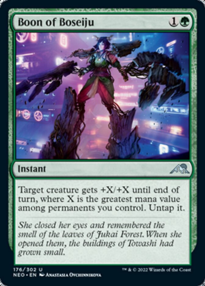 Boon of Boseiju [Kamigawa: Neon Dynasty] Magic: The Gathering