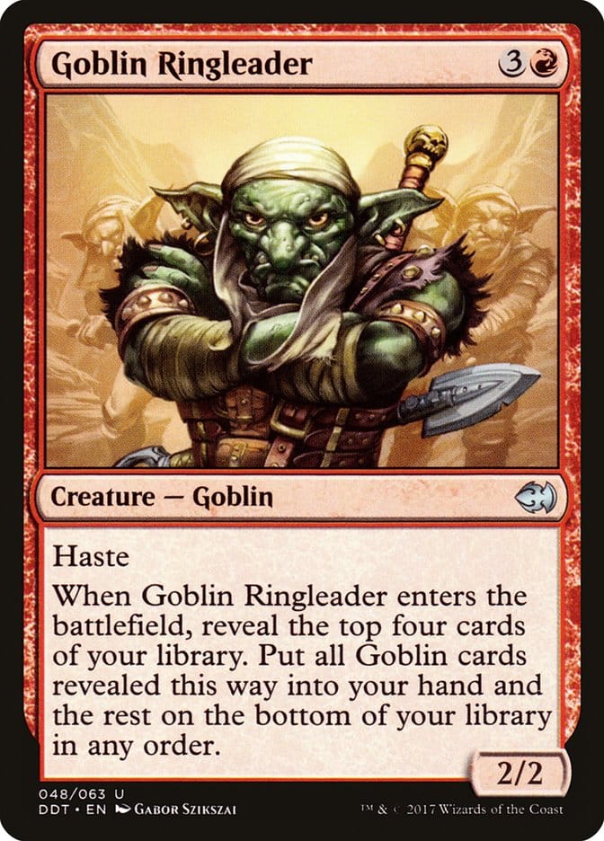 Goblin Ringleader [Duel Decks: Merfolk vs. Goblins] Magic: The Gathering