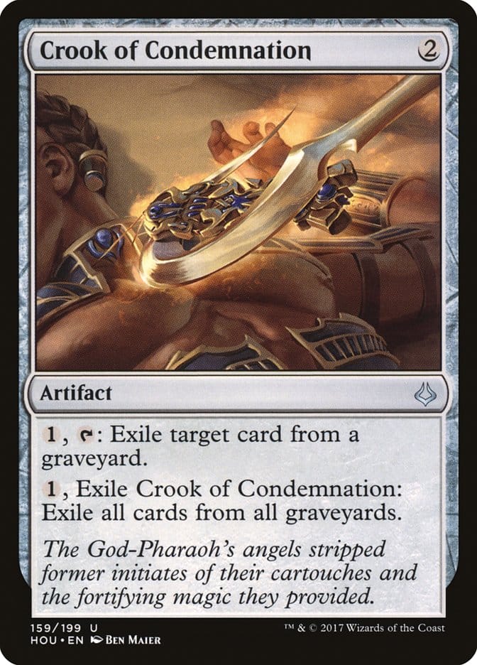 Crook of Condemnation [Hour of Devastation] Magic: The Gathering