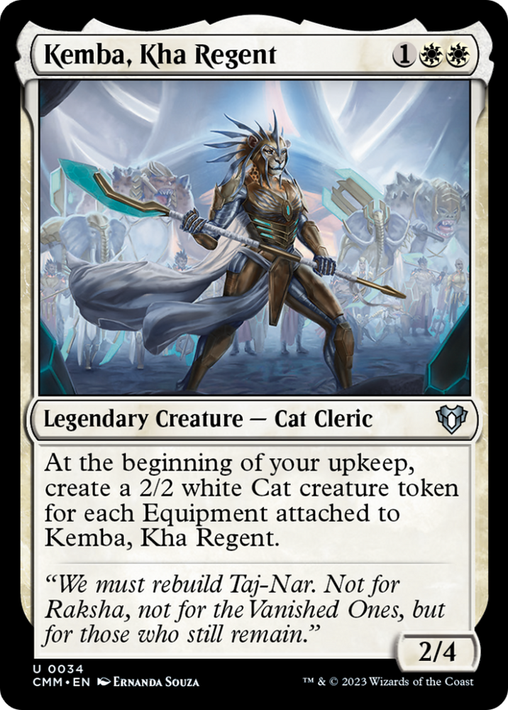 Kemba, Kha Regent [Commander Masters] Magic: The Gathering