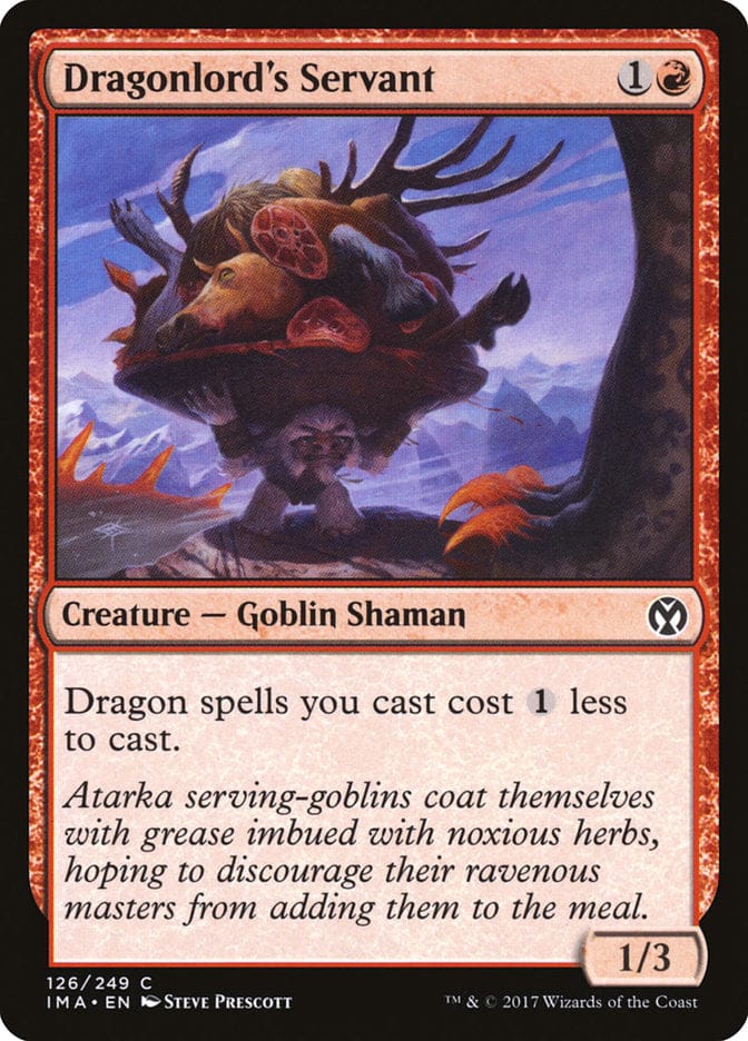 Dragonlord's Servant [Iconic Masters] Magic: The Gathering