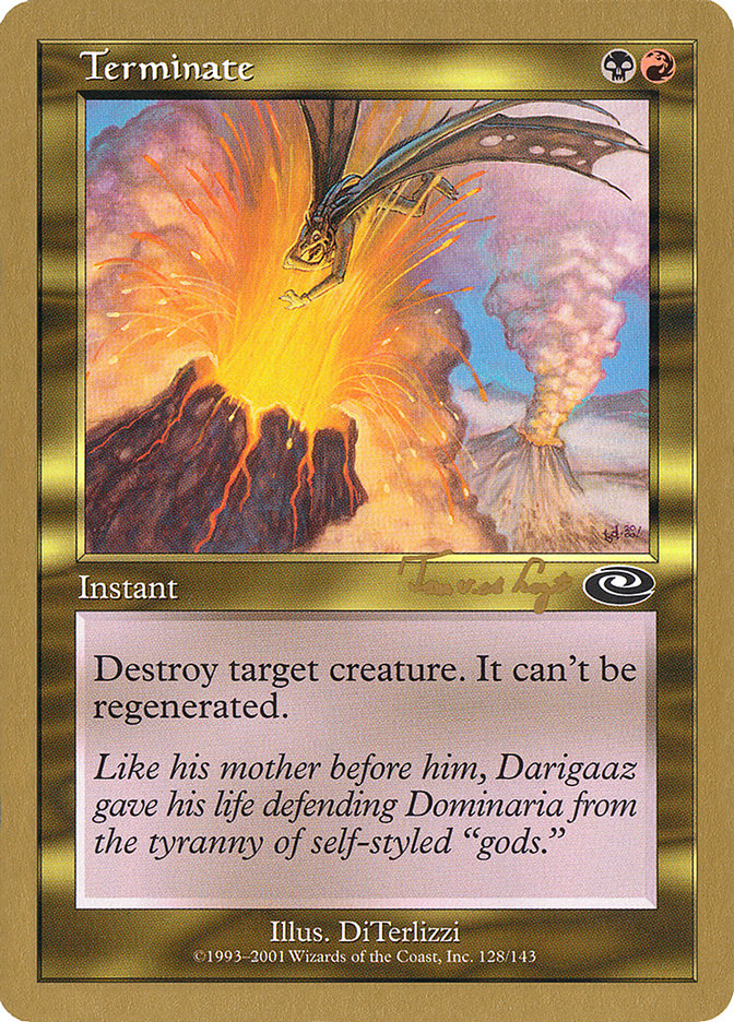 Terminate (Tom van de Logt) [World Championship Decks 2001] Magic: The Gathering