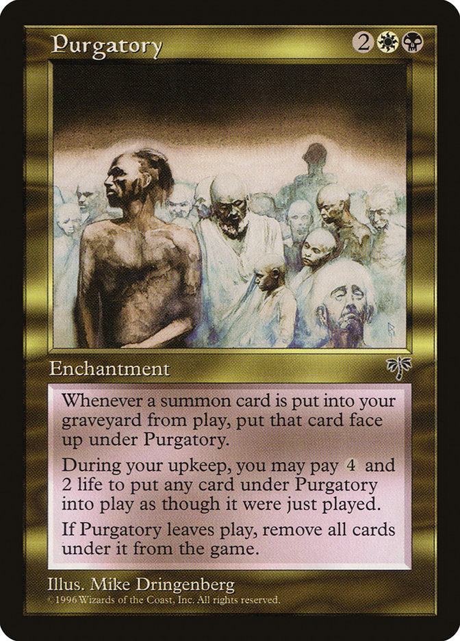 Purgatory [Mirage] Magic: The Gathering