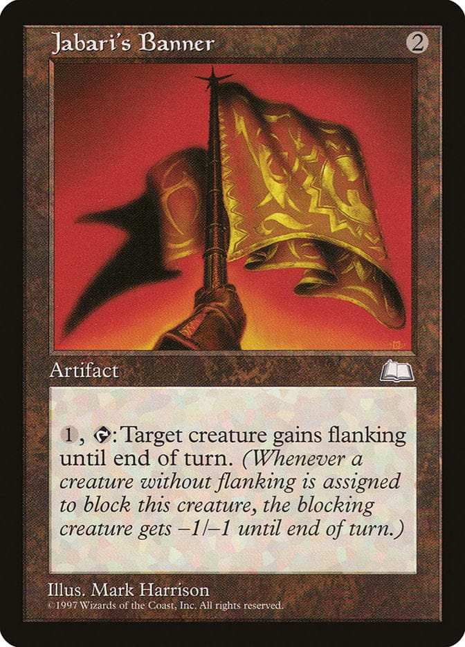 Jabari's Banner [Weatherlight] Magic: The Gathering