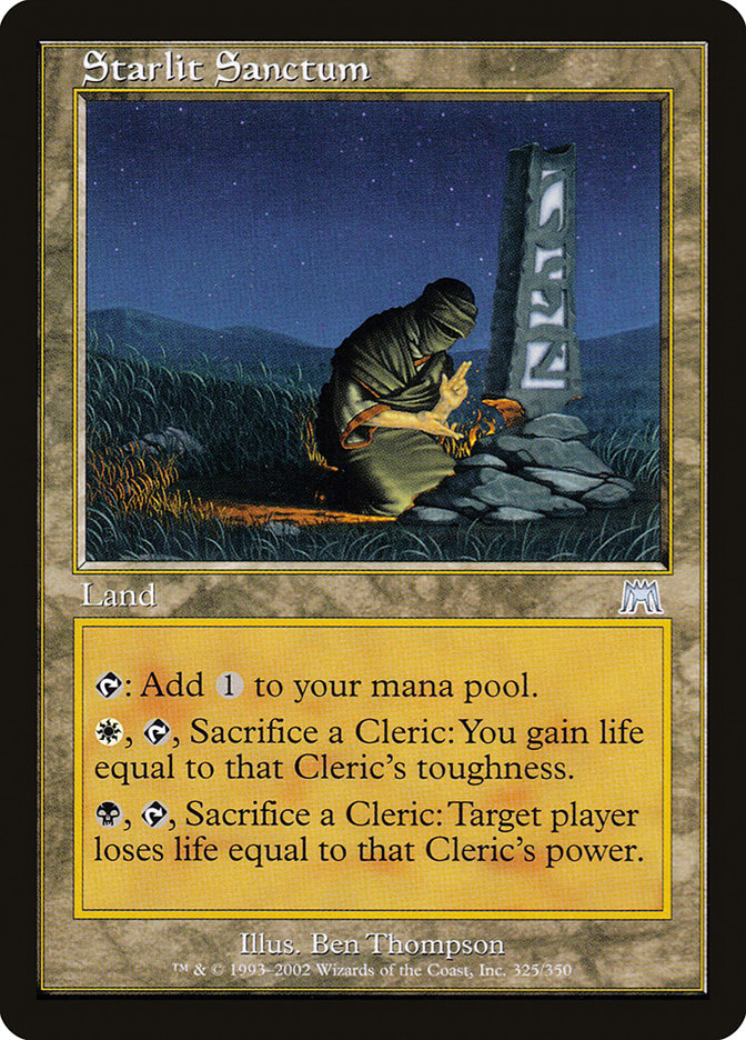 Starlit Sanctum [Onslaught] Magic: The Gathering