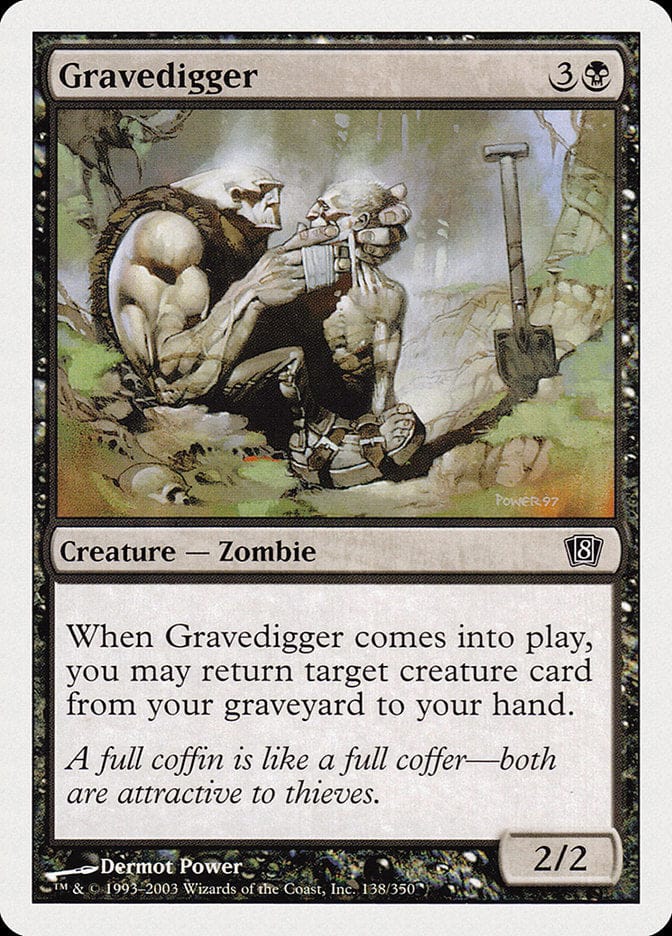 Gravedigger [Eighth Edition] Magic: The Gathering