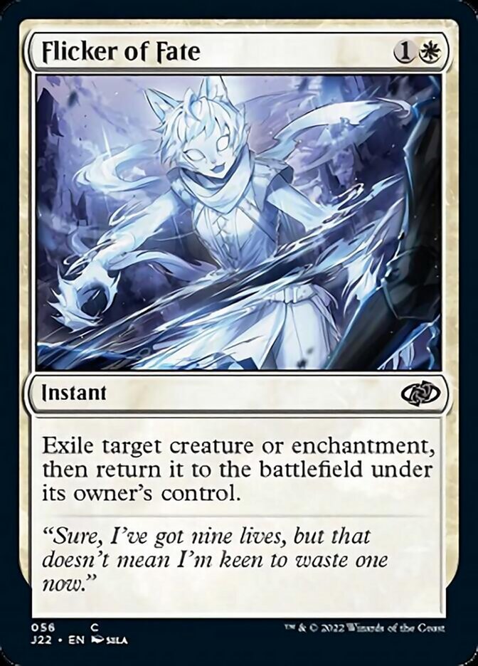 Flicker of Fate [Jumpstart 2022] Magic: The Gathering