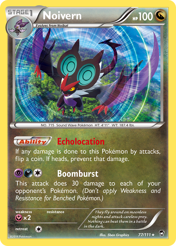 Noivern (77/111) [XY: Furious Fists] Pokémon