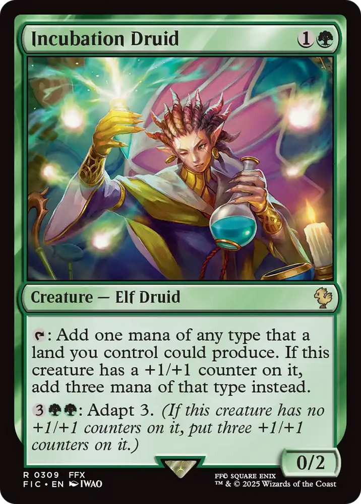 Incubation Druid [FINAL FANTASY Commander] Magic: The Gathering