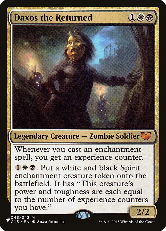 Daxos the Returned [The List] Magic: The Gathering
