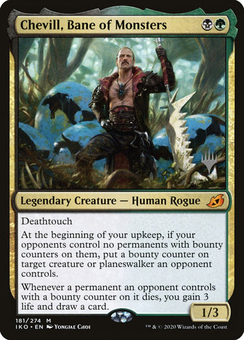 Chevill, Bane of Monsters (Promo Pack) [Ikoria: Lair of Behemoths Promos] Magic: The Gathering