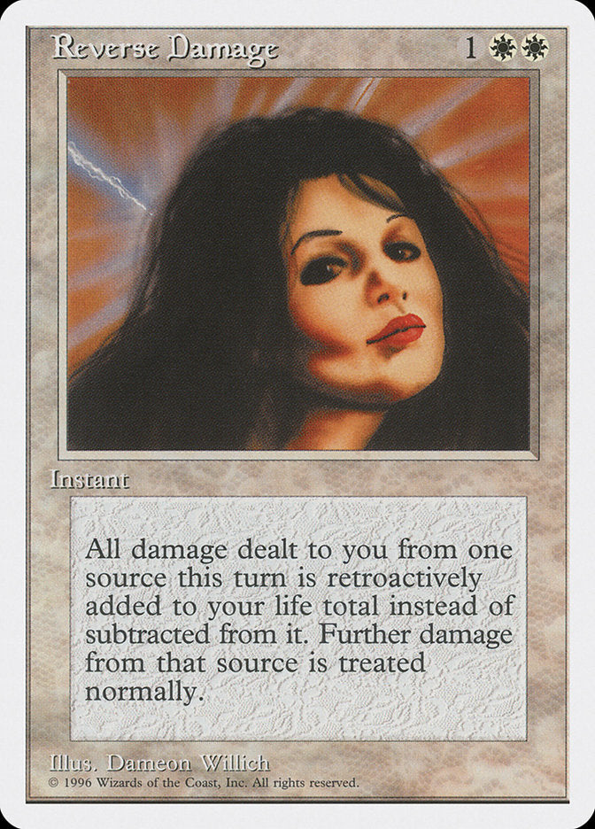 Reverse Damage [Introductory Two-Player Set] Magic: The Gathering