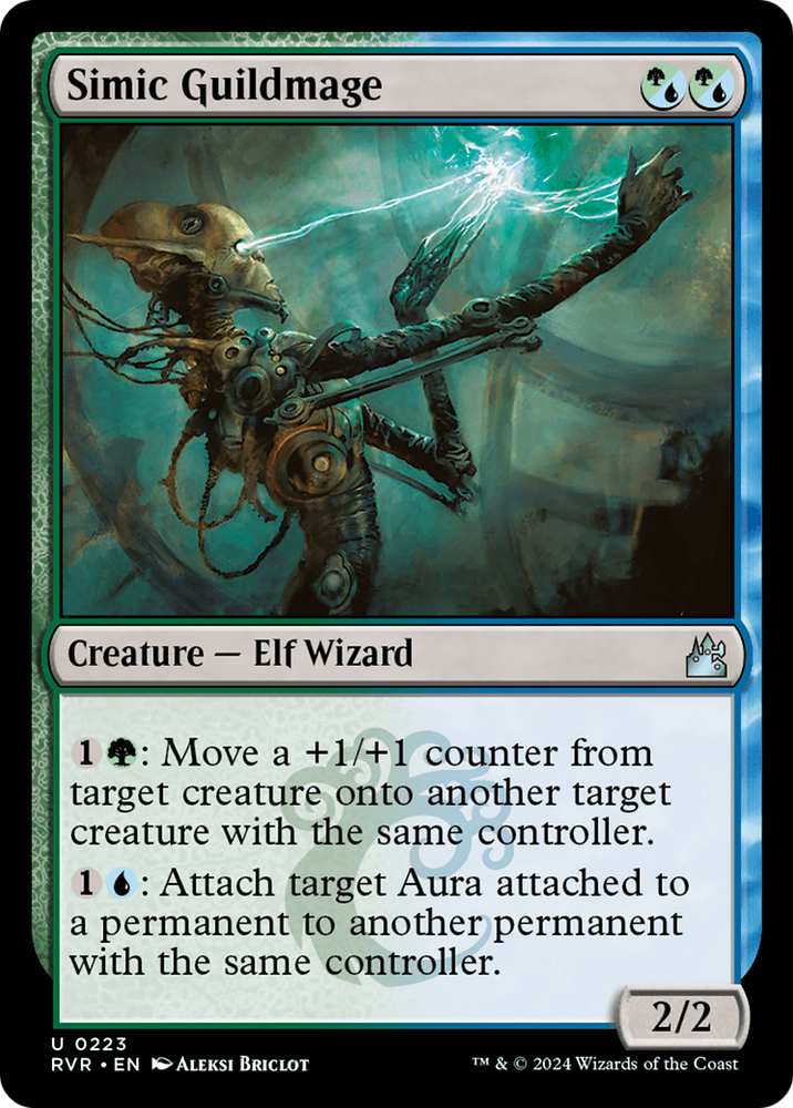 Simic Guildmage [Ravnica Remastered] Magic: The Gathering