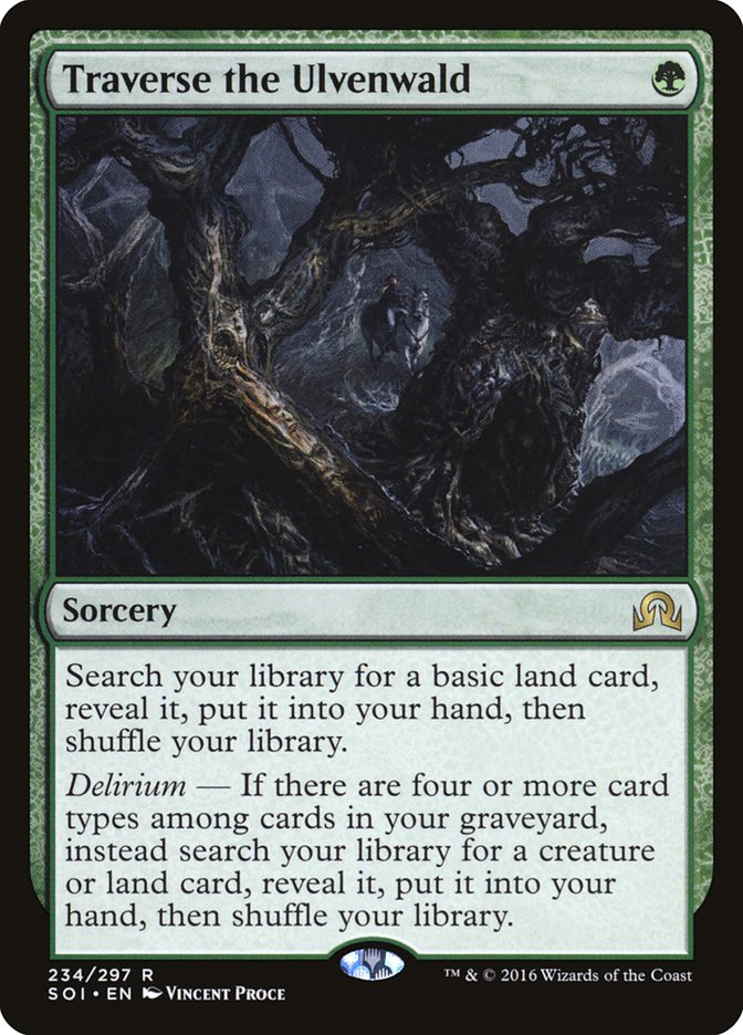 Traverse the Ulvenwald [Shadows over Innistrad] Magic: The Gathering