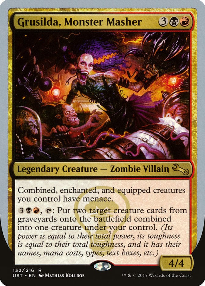 Grusilda, Monster Masher [Unstable] Magic: The Gathering