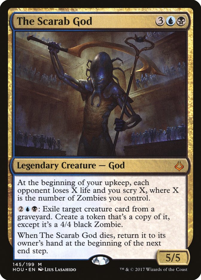 The Scarab God [Hour of Devastation] Magic: The Gathering