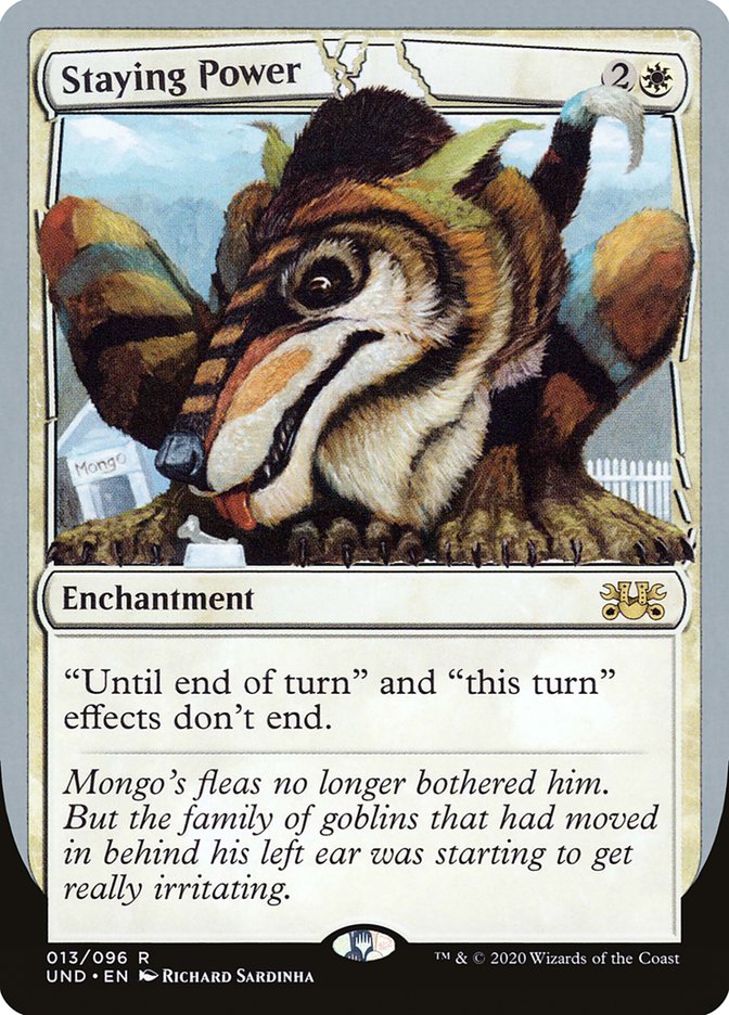 Staying Power [Unsanctioned] Magic: The Gathering