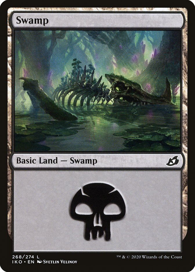 Swamp (268) [Ikoria: Lair of Behemoths] Magic: The Gathering