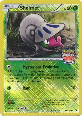 Shelmet (11/101) (Championship Staff Promo) [League & Championship Cards] Pokémon