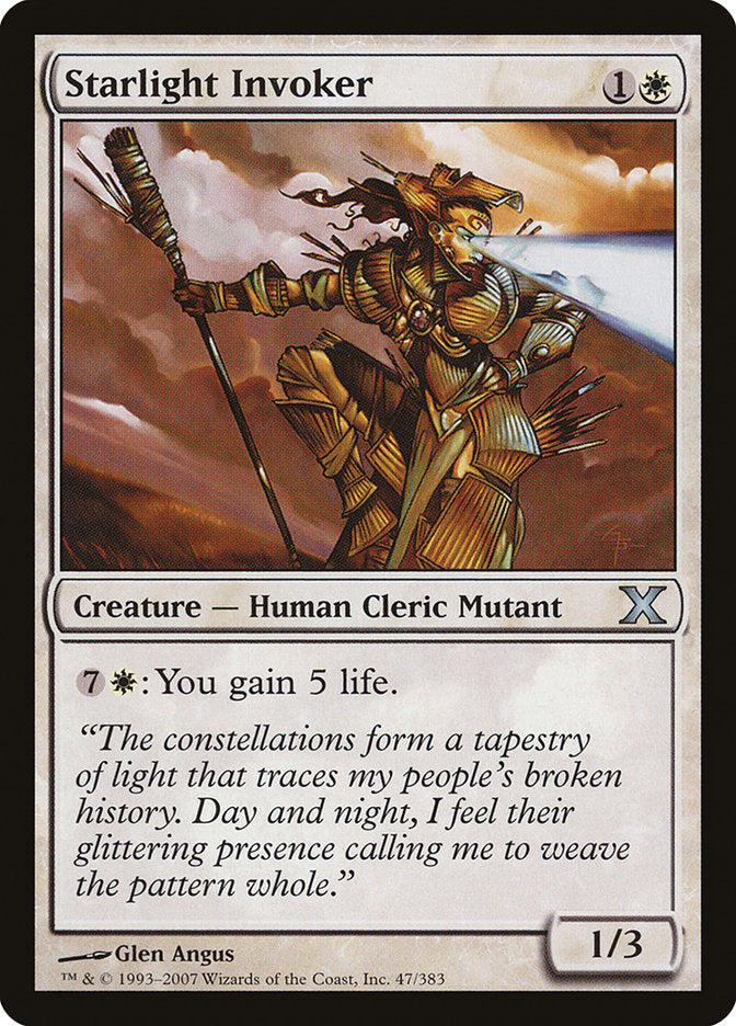 Starlight Invoker [Tenth Edition] Magic: The Gathering