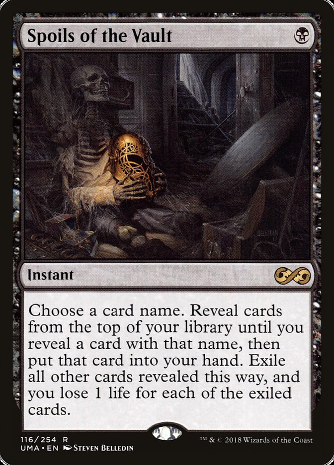 Spoils of the Vault [Ultimate Masters] Magic: The Gathering