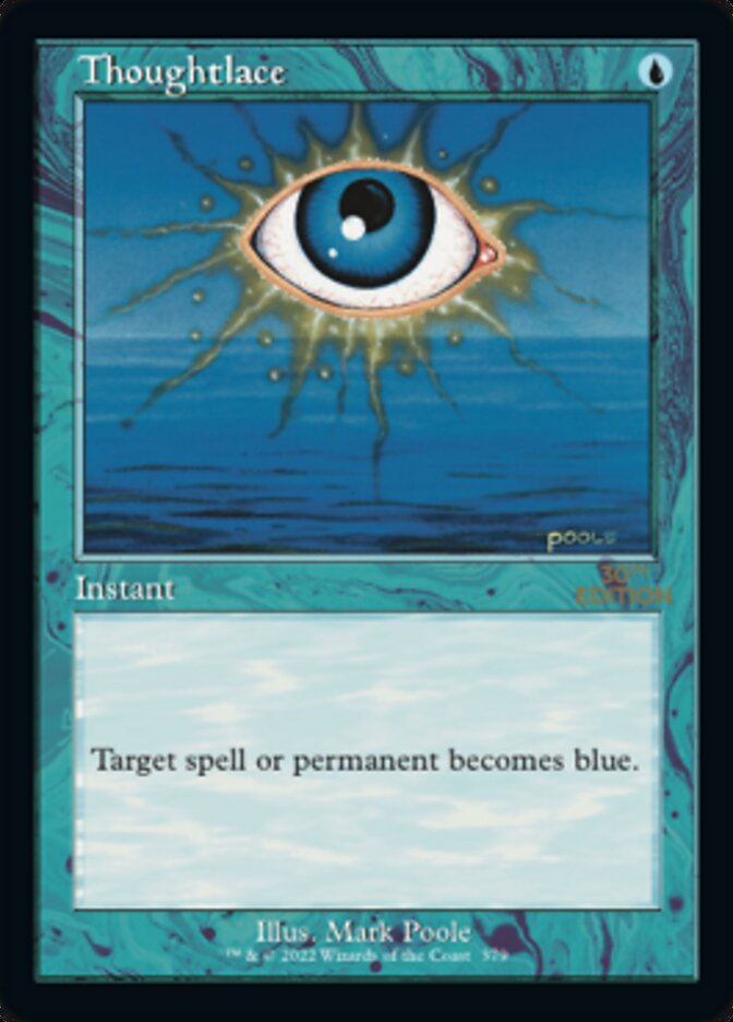 Thoughtlace (Retro) [30th Anniversary Edition] Magic: The Gathering
