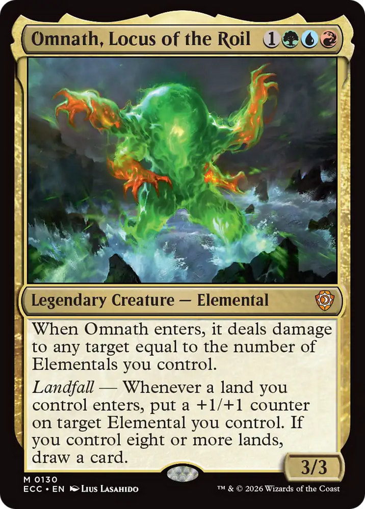 Omnath, Locus of the Roil [Lorwyn Eclipsed Commander] Magic: The Gathering
