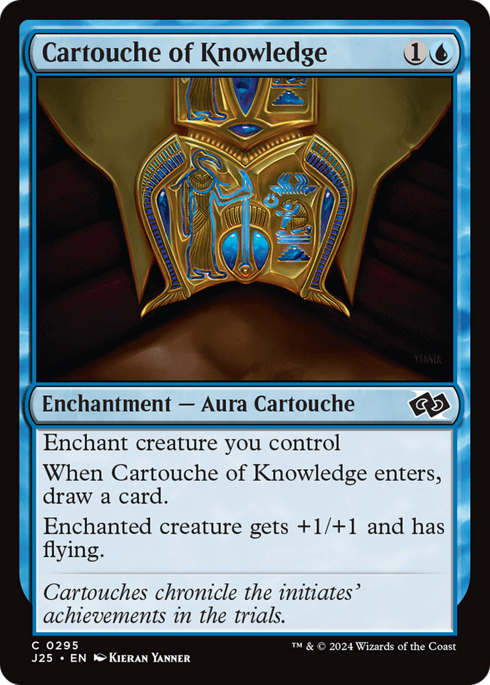 Cartouche of Knowledge [Foundations Jumpstart] Magic: The Gathering