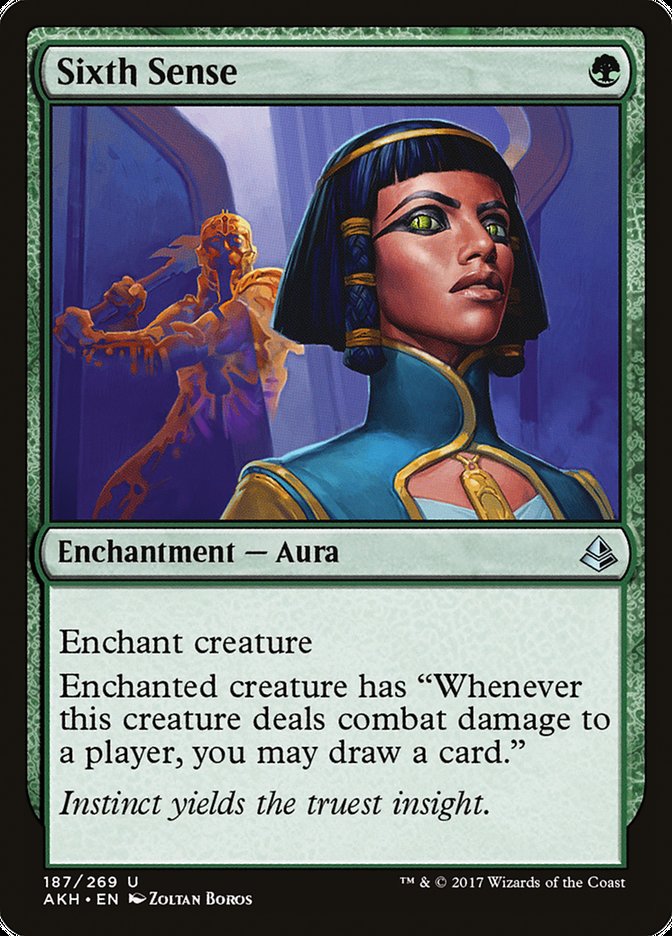Sixth Sense [Amonkhet] Magic: The Gathering