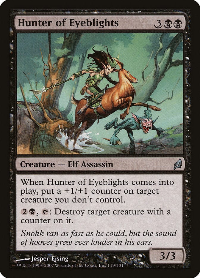 Hunter of Eyeblights [Lorwyn] Magic: The Gathering