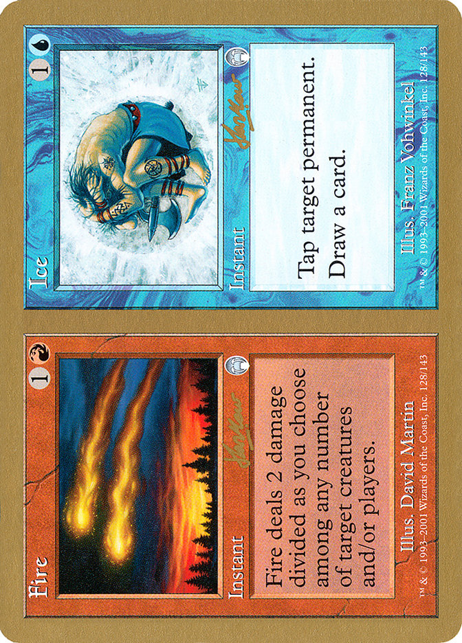 Fire // Ice (Sim Han How) [World Championship Decks 2002] Magic: The Gathering