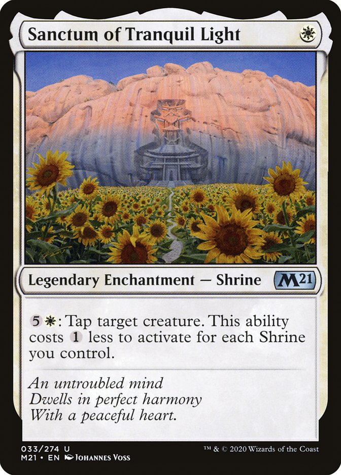 Sanctum of Tranquil Light [Core Set 2021] Magic: The Gathering