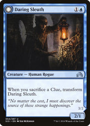 Daring Sleuth // Bearer of Overwhelming Truths [Shadows over Innistrad] Magic: The Gathering