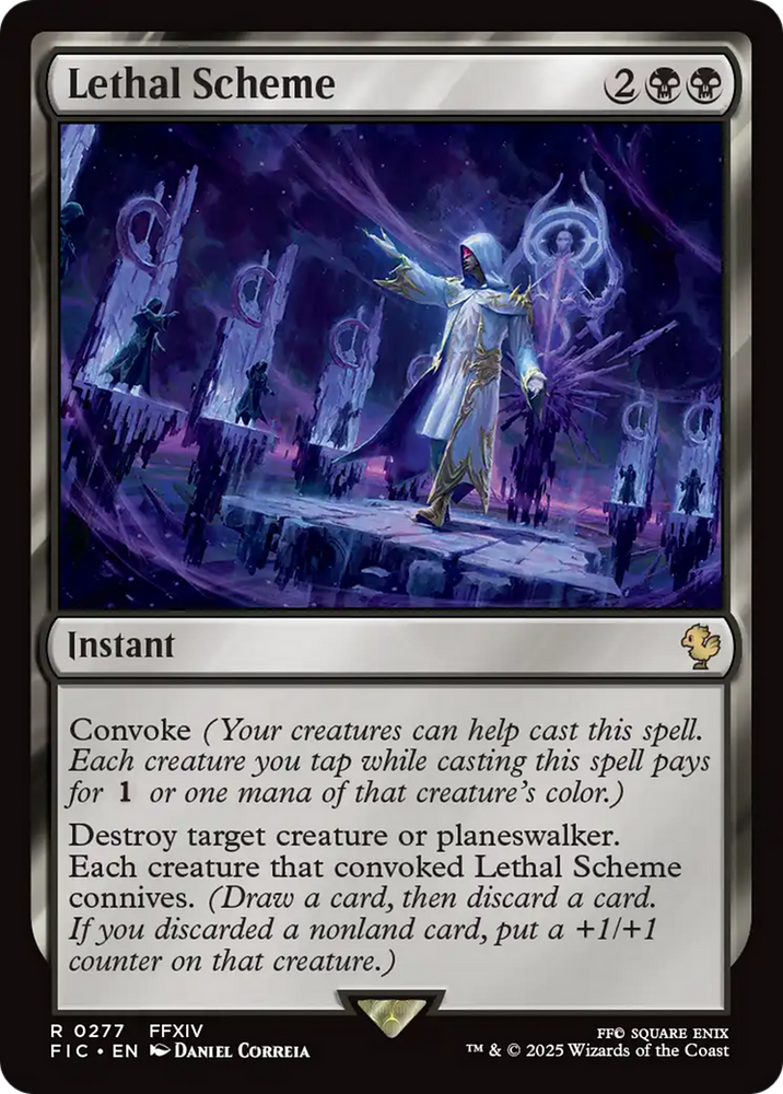 Lethal Scheme [FINAL FANTASY Commander] Magic: The Gathering