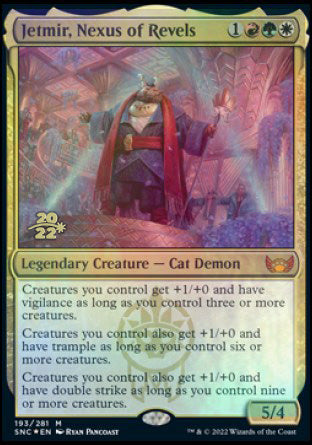 Jetmir, Nexus of Revels [Streets of New Capenna Prerelease Promos] Magic: The Gathering