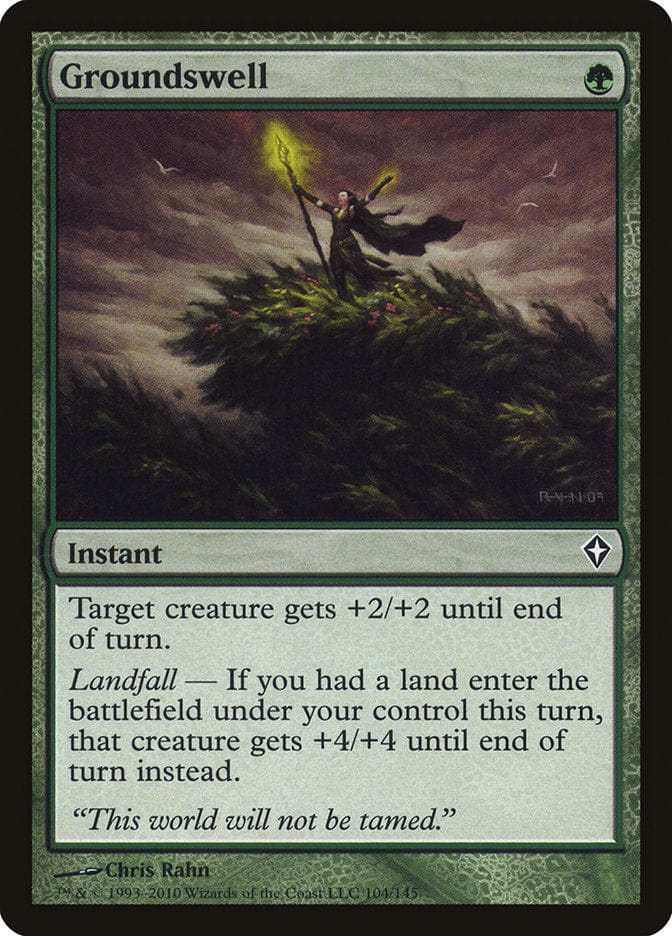 Groundswell [Worldwake] Magic: The Gathering