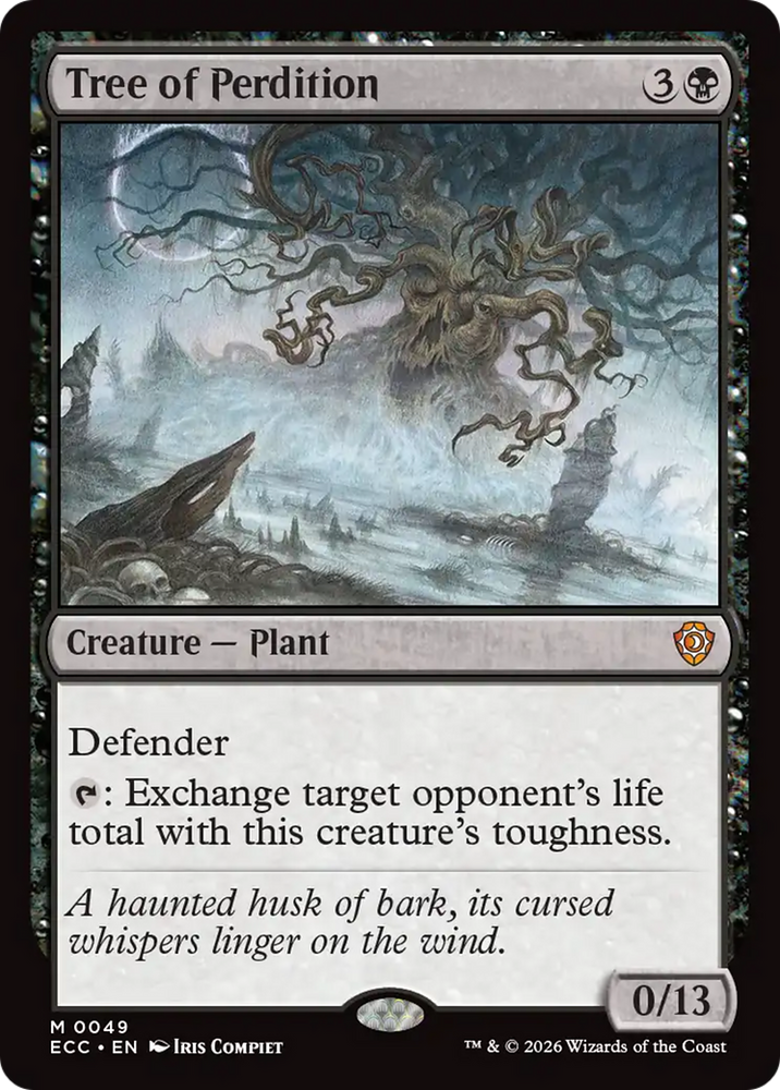 Tree of Perdition [Lorwyn Eclipsed Commander] Magic: The Gathering