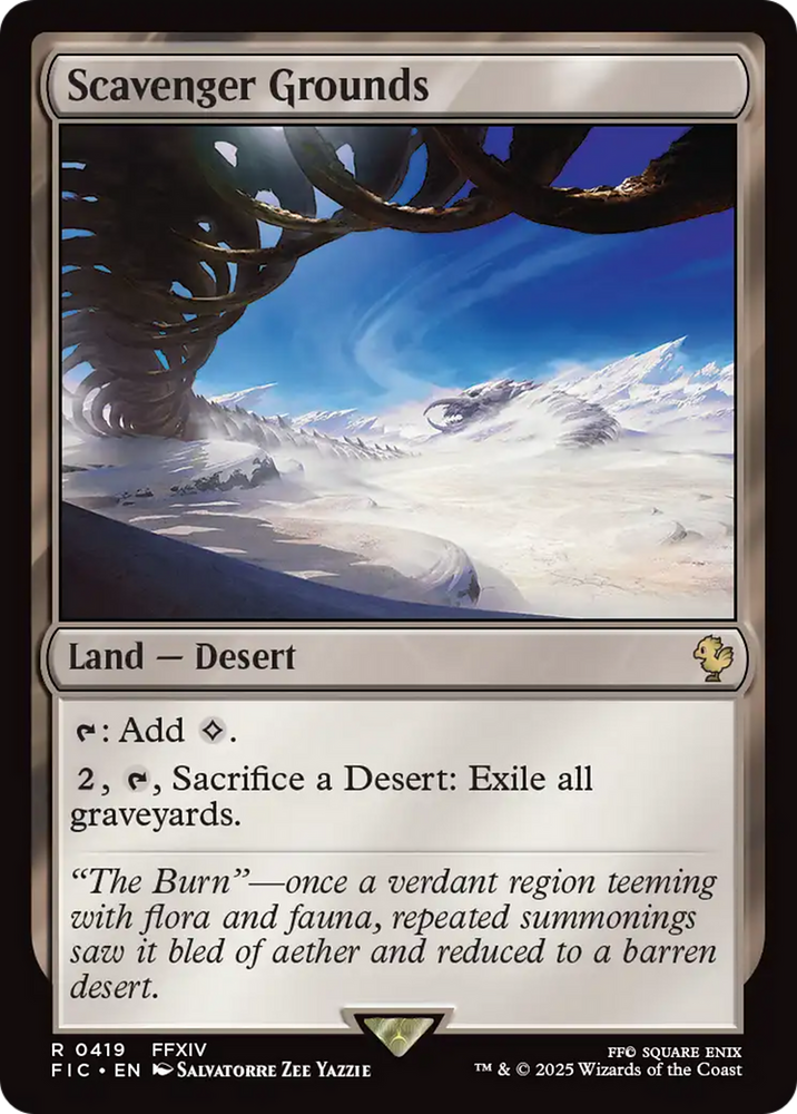 Scavenger Grounds [FINAL FANTASY Commander] Magic: The Gathering