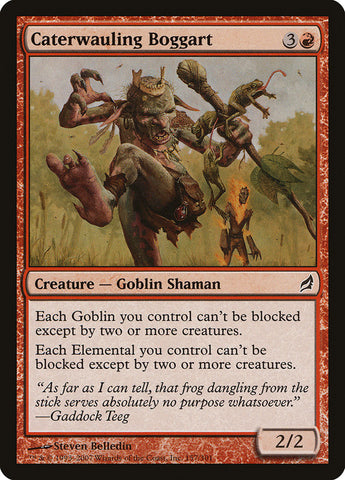 Caterwauling Boggart [Lorwyn] Magic: The Gathering