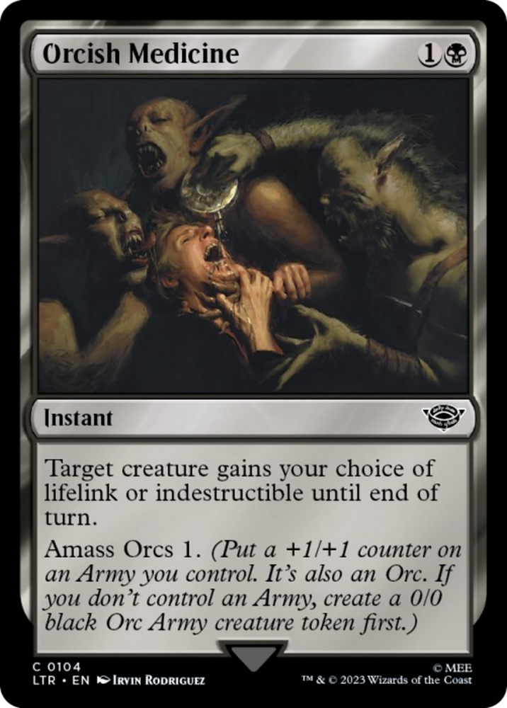 Orcish Medicine [The Lord of the Rings: Tales of Middle-Earth] Magic: The Gathering