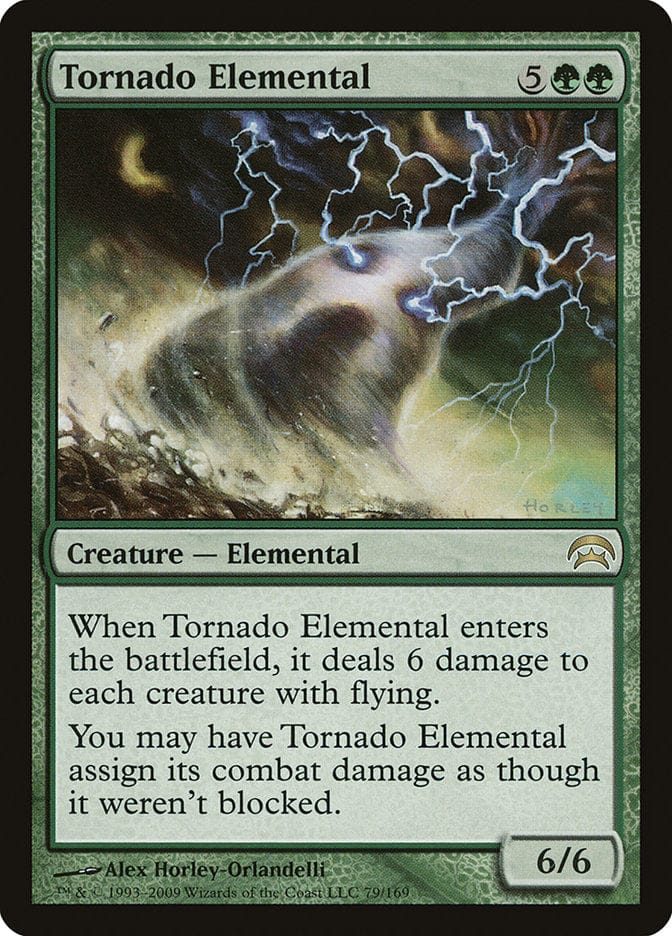 Tornado Elemental [Planechase] Magic: The Gathering
