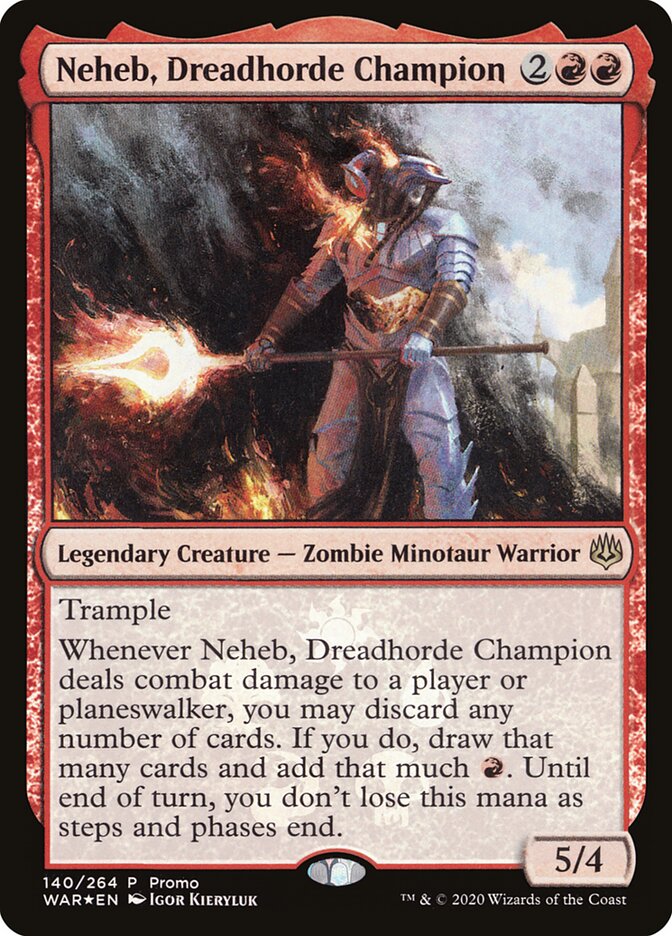 Neheb, Dreadhorde Champion [Resale Promos] Magic: The Gathering
