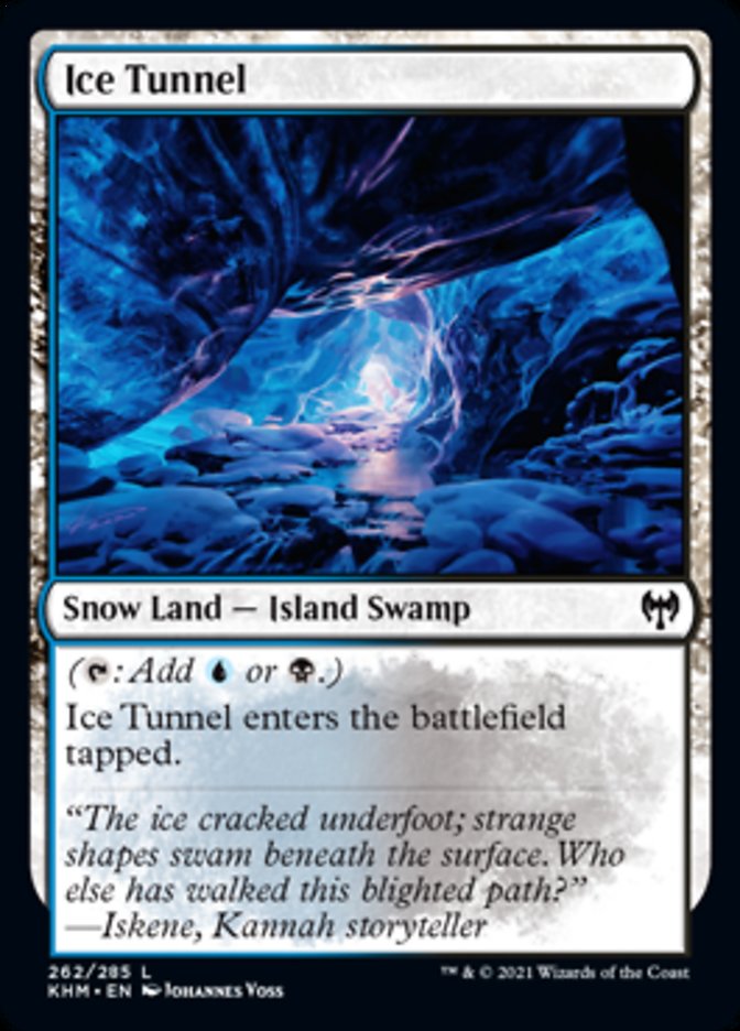 Ice Tunnel [Kaldheim] Magic: The Gathering