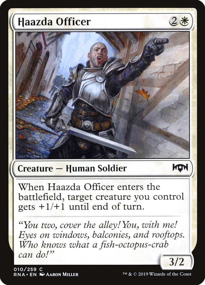 Haazda Officer [Ravnica Allegiance] Magic: The Gathering