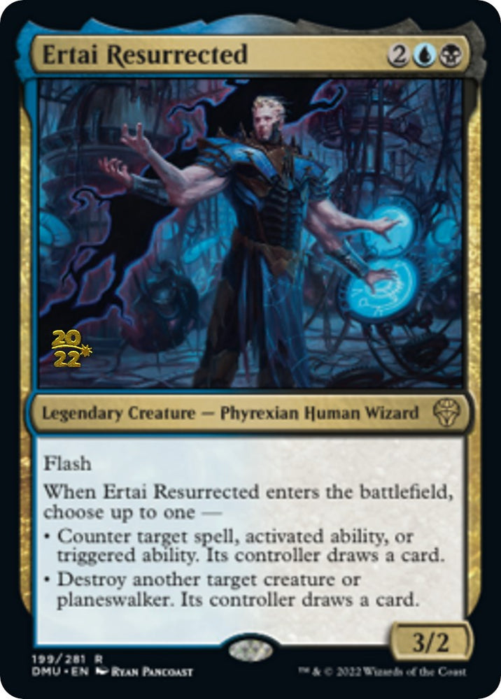Ertai Resurrected [Dominaria United Prerelease Promos] Magic: The Gathering